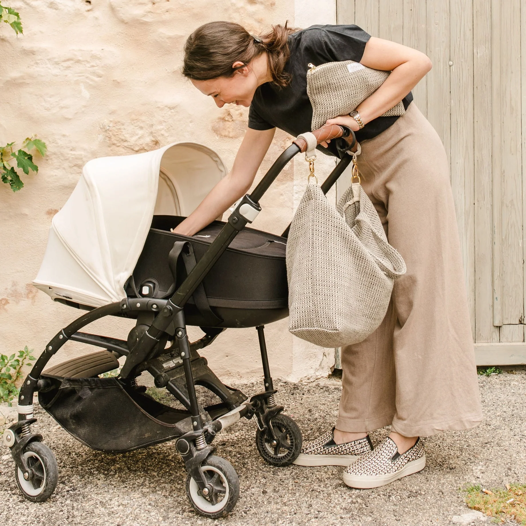 Apolline, le cabas M en lin – Image 5