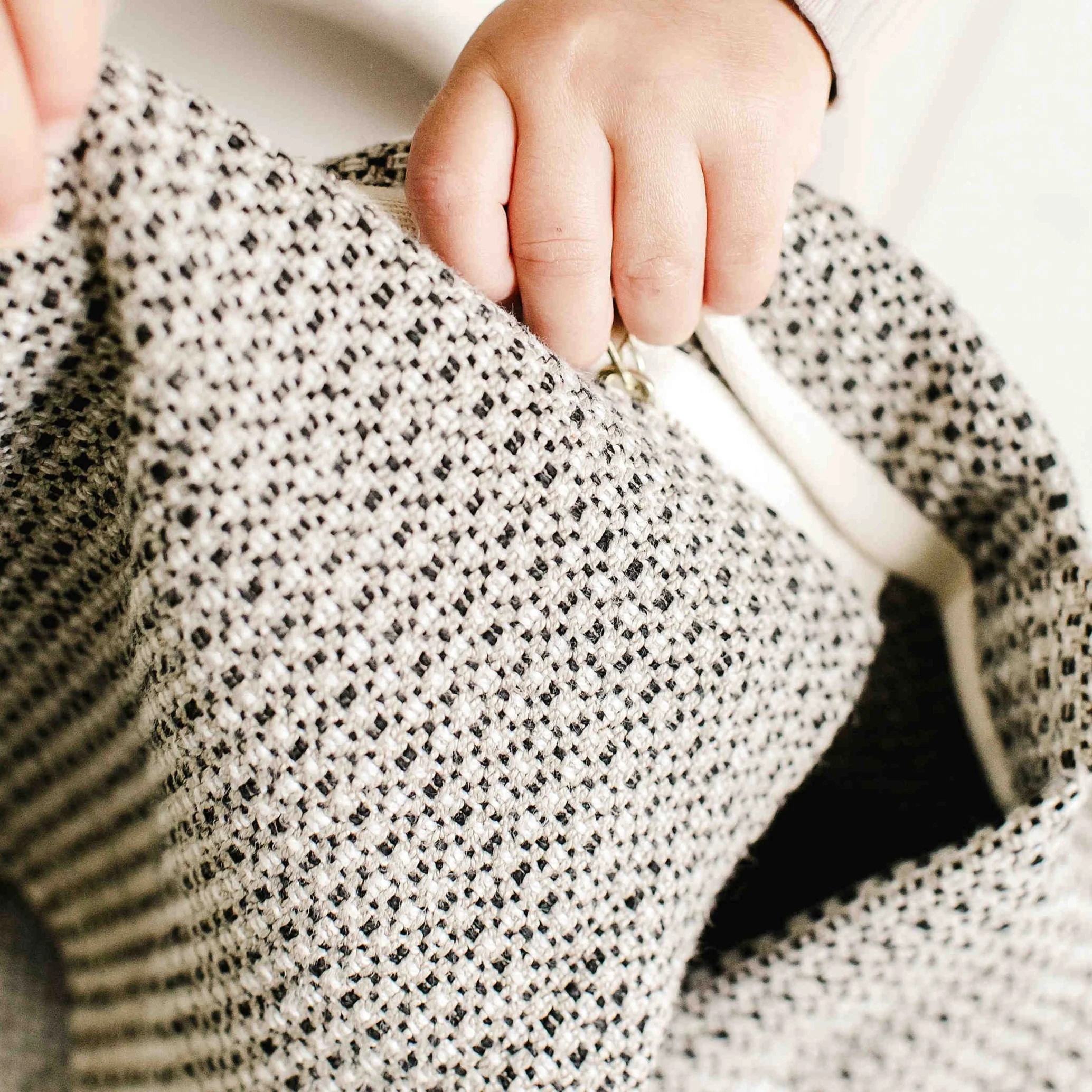 Apolline, le cabas M en lin – Image 6