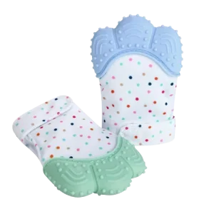 Gant de dentition en silicone