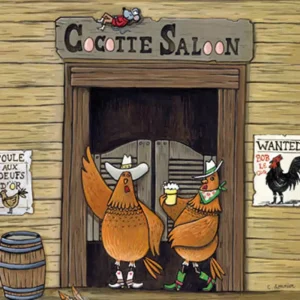 Carte cocotte saloon – Titi Pinson