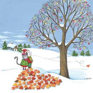 Carte arbre en hiver – Titi Pinson