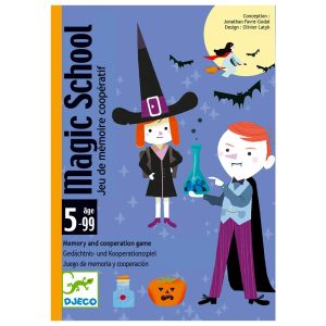 Jeu de cartes magic school mémoire & coopération – DJECO