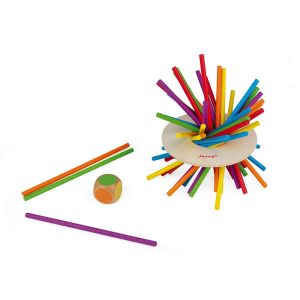 Jeu d&rsquo;adresse en bois crazy sticks – JANOD