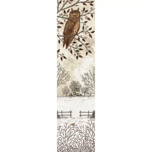 Marque-pages hibou en hiver – Titi Pinson