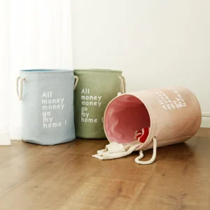 Panier à linge en jute ~ MONEY