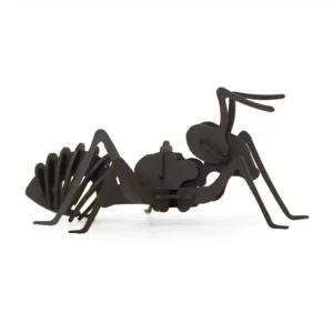 Fourmi en carton noir – Agent Paper