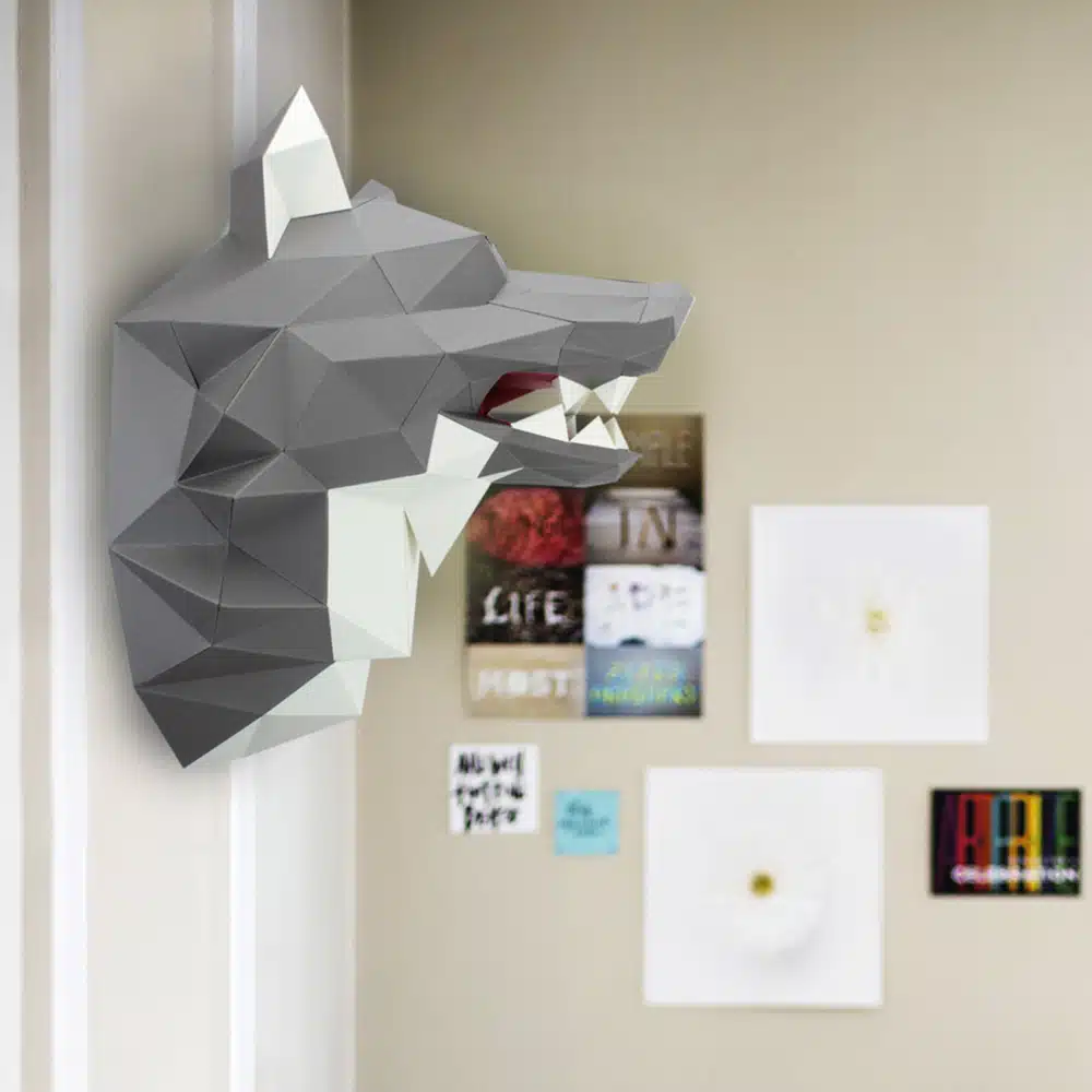 Loup gris – Agent Paper – Image 3