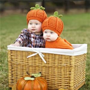 BONNET BEBE | Citrouille Halloween