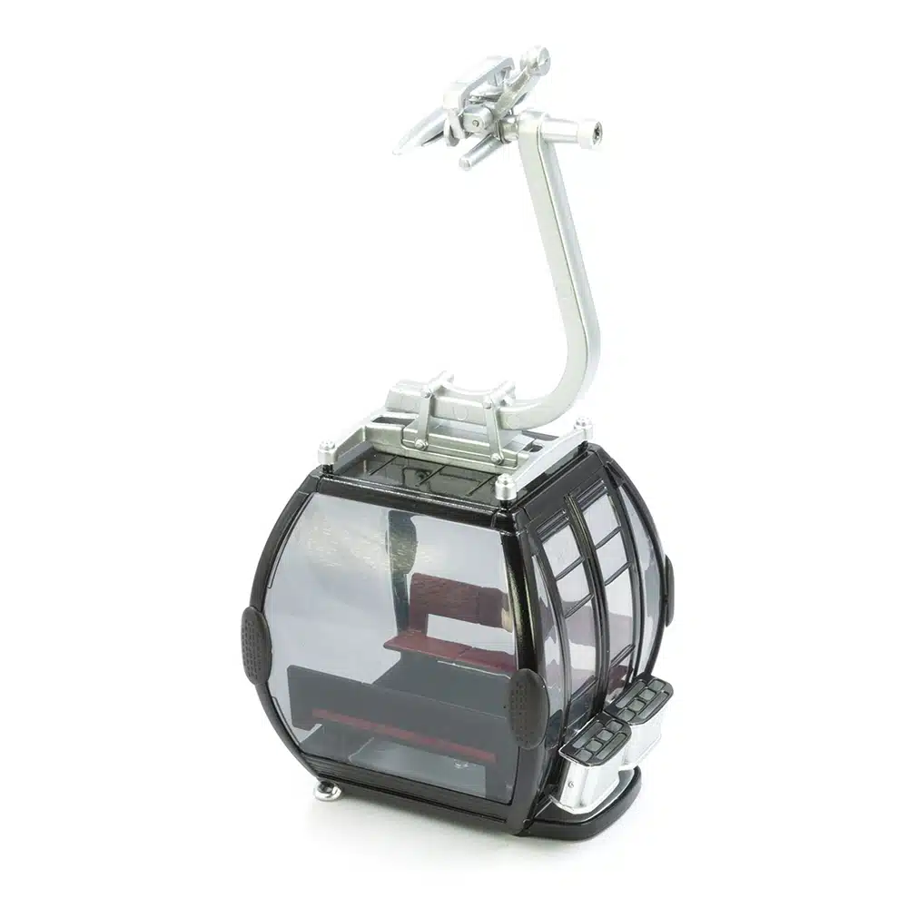 Cabine Omega IV noire miniature 1:32 – Jägerndorfer