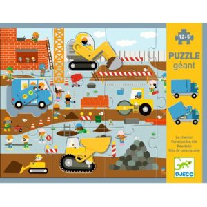 PUZZLE GEANT LE CHANTIER – DJECO
