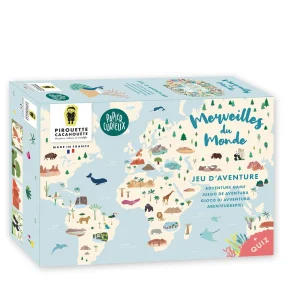 JEU D'AVENTURE MERVEILLES DU MONDE