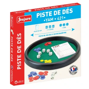 Piste de dés 31 cm – Yam et 421 – Jeujura