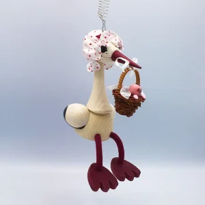 Mobile sur ressort – Cigogne