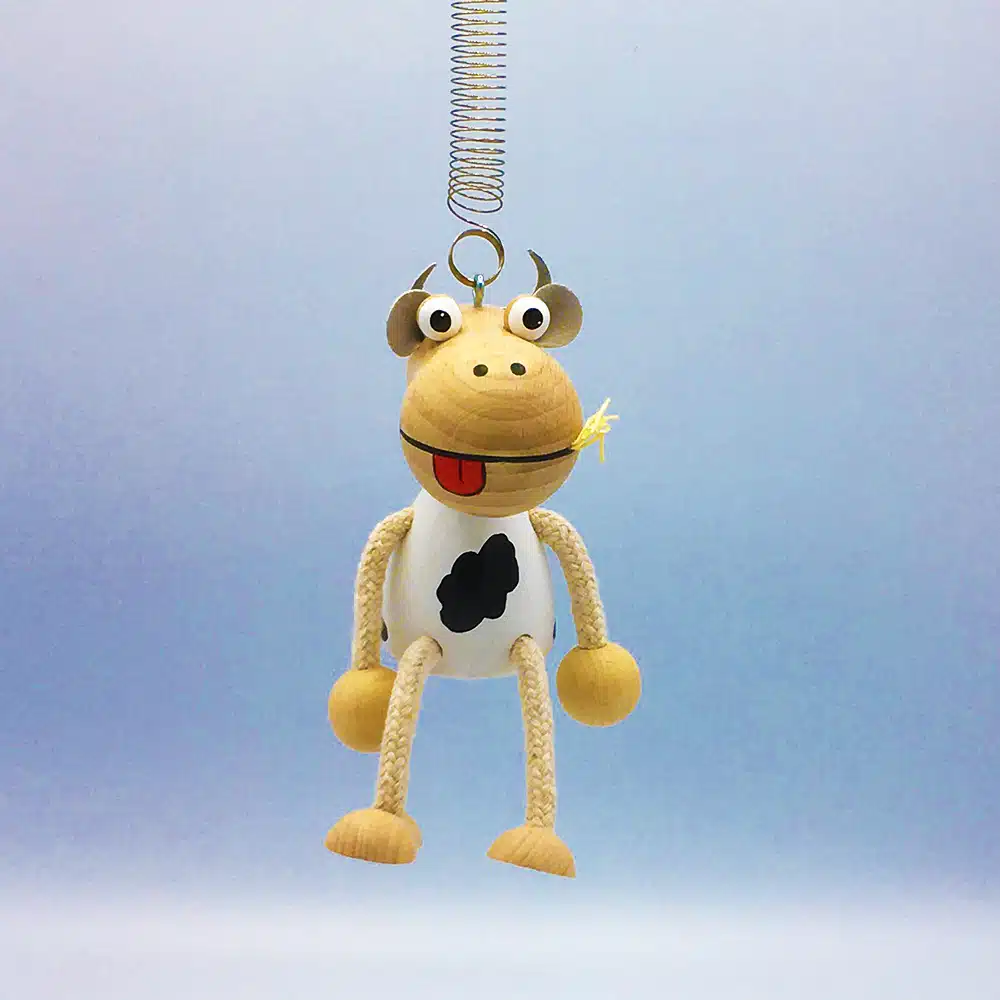 Mobile sur ressort – Vache