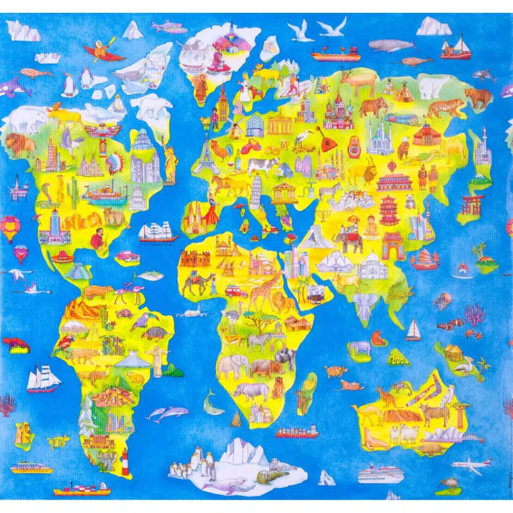 Pochette cadeau monde – Disegno – Image 2