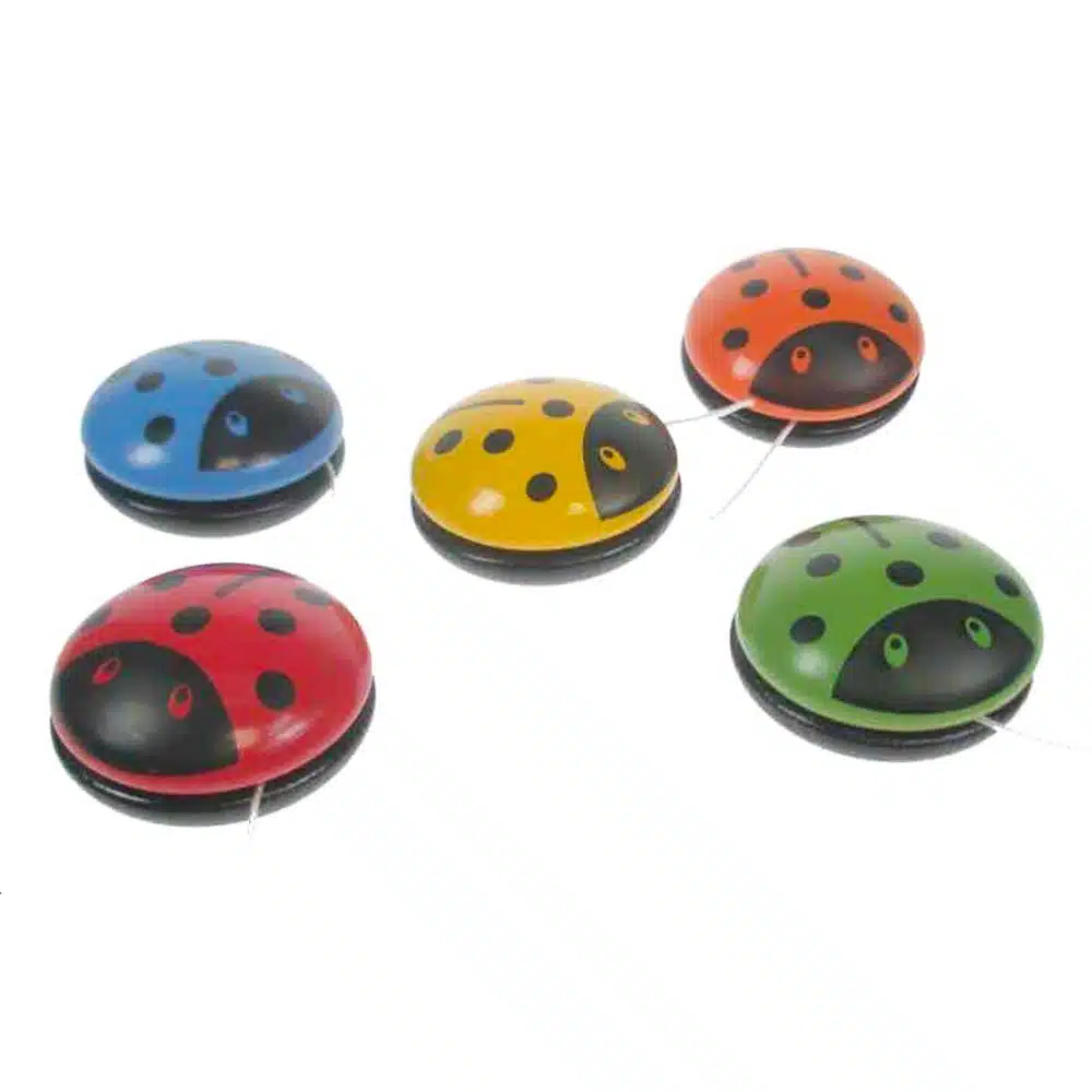 Yoyo en bois coccinelle – Artisans du Jura